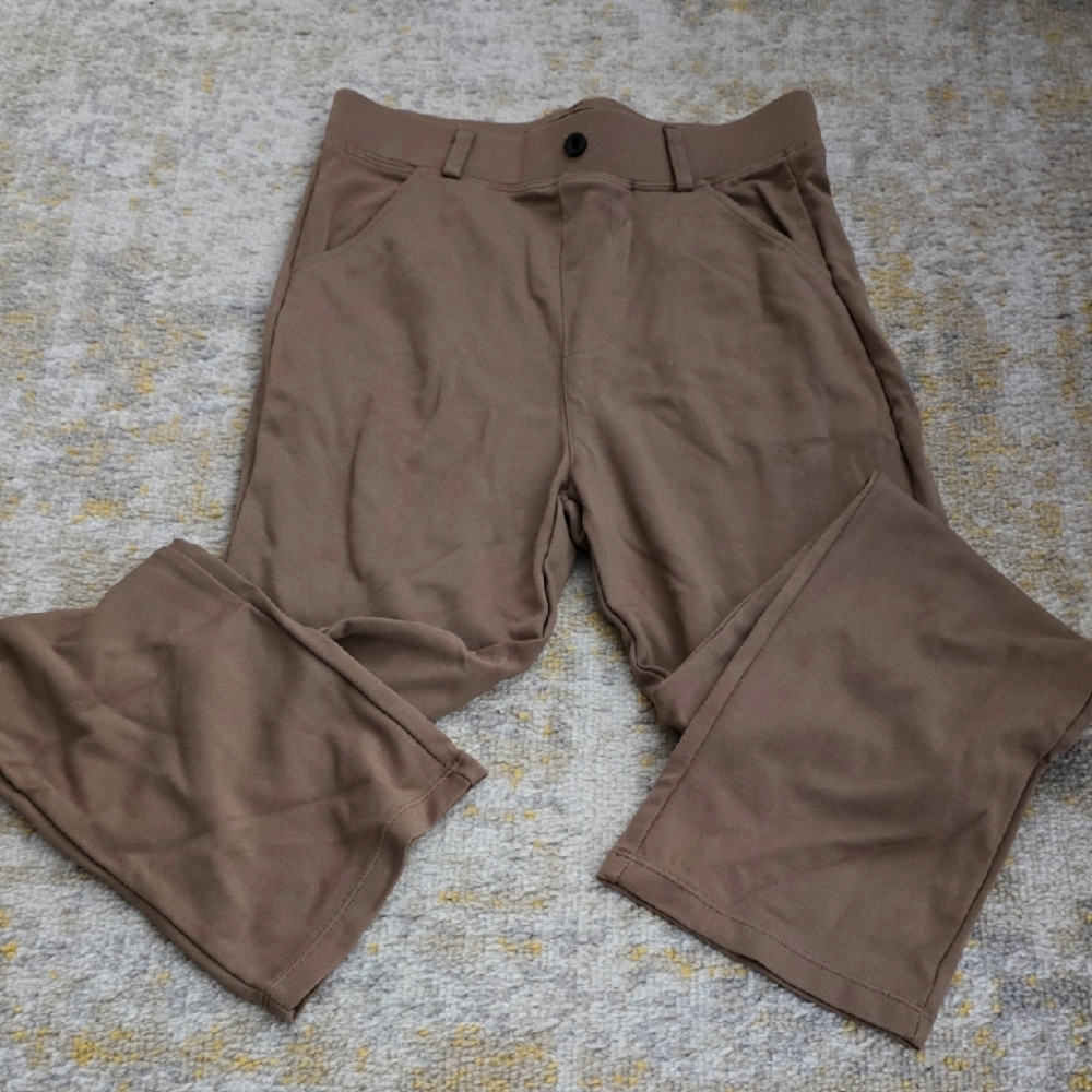 Womens Taupe Dress Pants Size Small